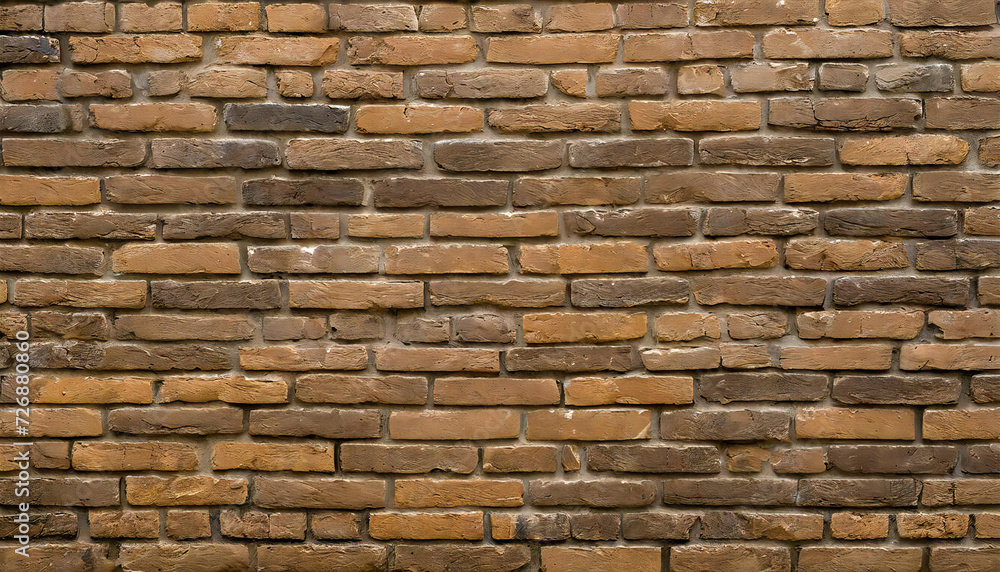 Obraz premium brick wall. brick material. Brick illustration.