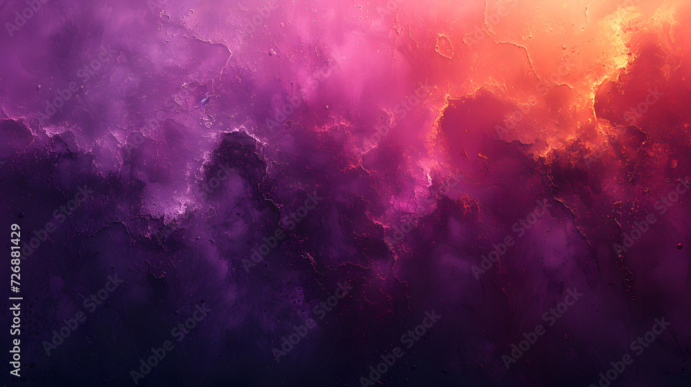 Purple and Pink Background With Clouds