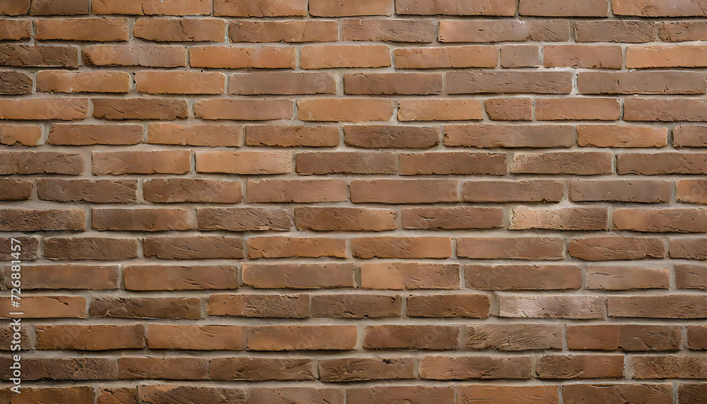 Fototapeta premium レンガの壁。レンガの素材。レンガのイラストレーション。brick wall. brick material. Brick illustration.