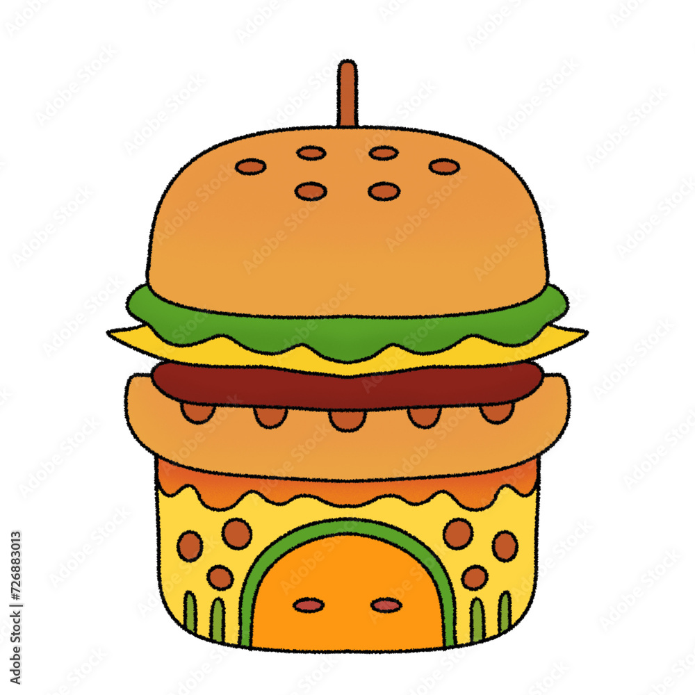 burger house building