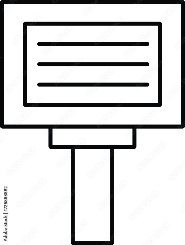 Rounded filled Editable stroke Teleprompter Icon Rounded filled Editable stroke Teleprompter Icon