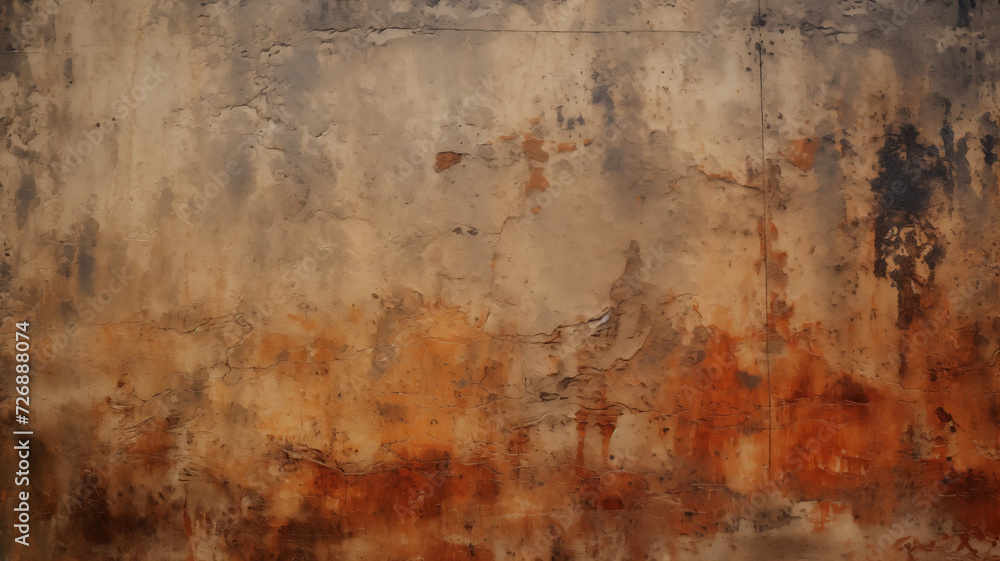Vintage Grunge Rusty Wall Texture