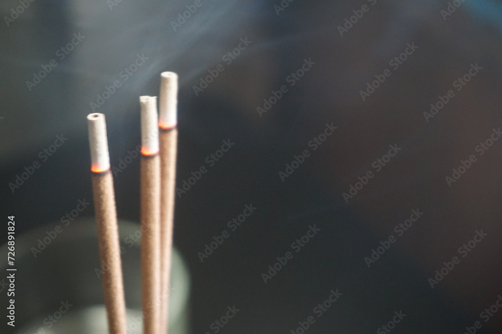 incense sticks in a temple incense sticks in a temple