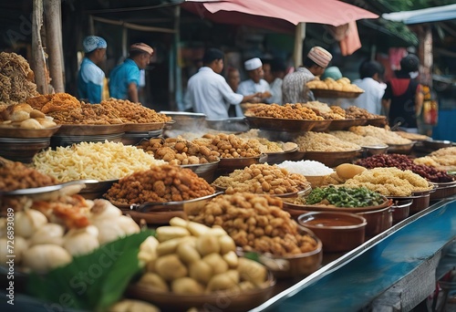 sold town variety SabahMalaysia food Kinarut An traditional Malaysian mubarak eid photo