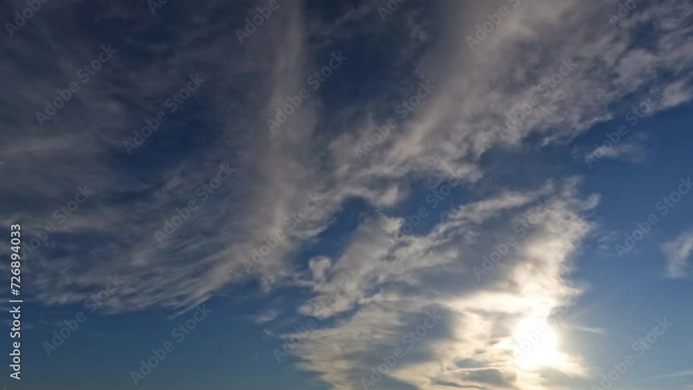 fast sky timelapse for forecast with light clouds and sun fast sky timelapse for forecast with light clouds and sun