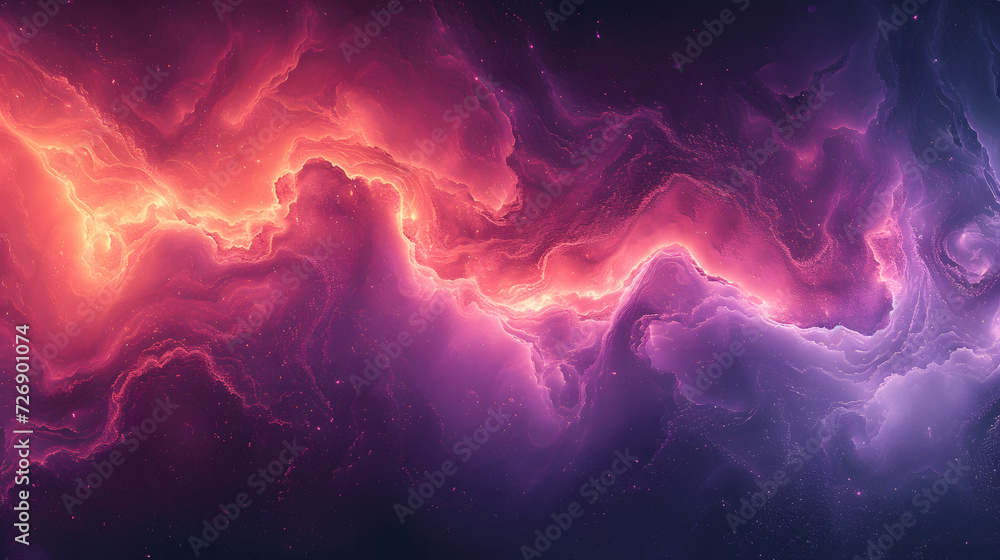Vibrant Background With Clouds and Stars Vibrant Background With Clouds and Stars