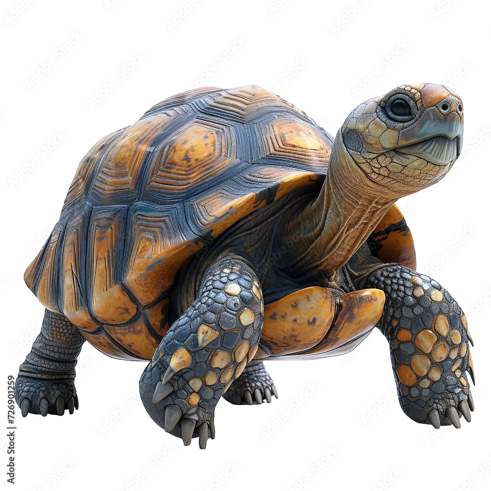 Obraz premium Tortoise Cute Cartoon