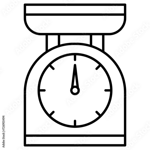 illustration of a kitchen scale