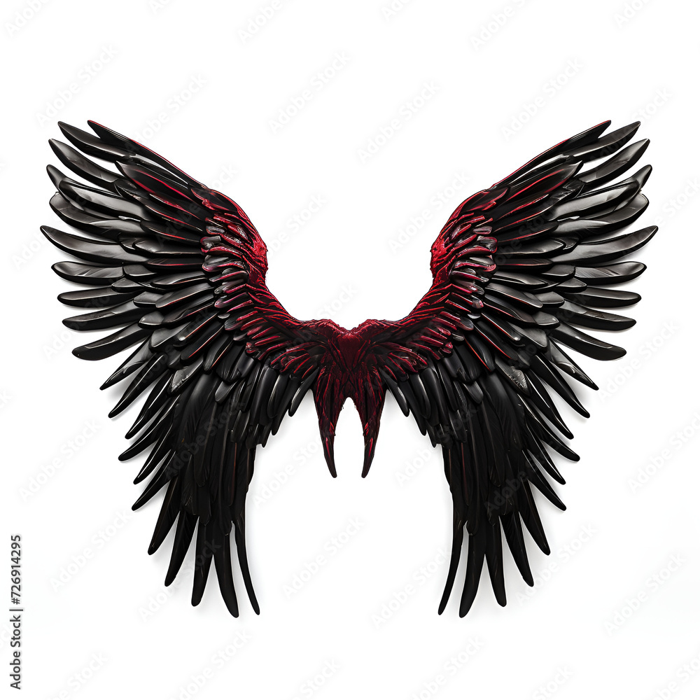 Obraz premium heart with wings