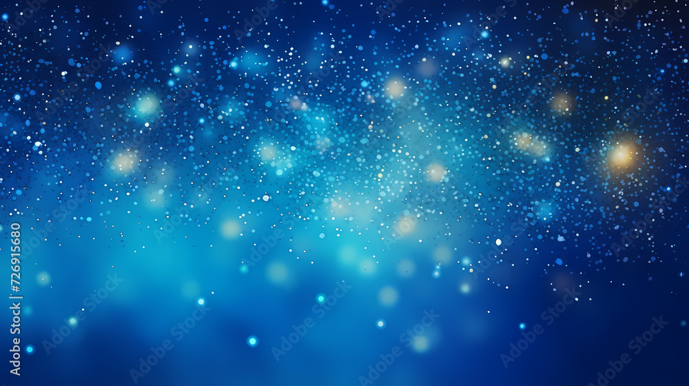 Fototapeta premium Sparkling starry night sky background