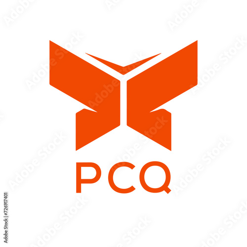 PCQ Letter logo design template vector. PCQ Business abstract connection vector logo. PCQ icon circle logotype.
 photo