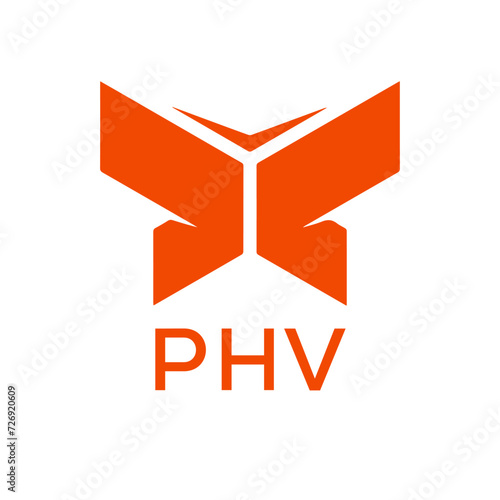 PHV Letter logo design template vector. PHV Business abstract connection vector logo. PHV icon circle logotype.
