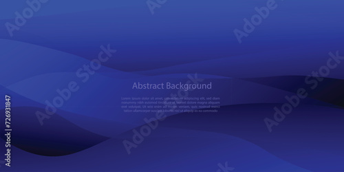 Abstract elegant template blue geometric with metallic line layer background. Vector illustration. eps 10