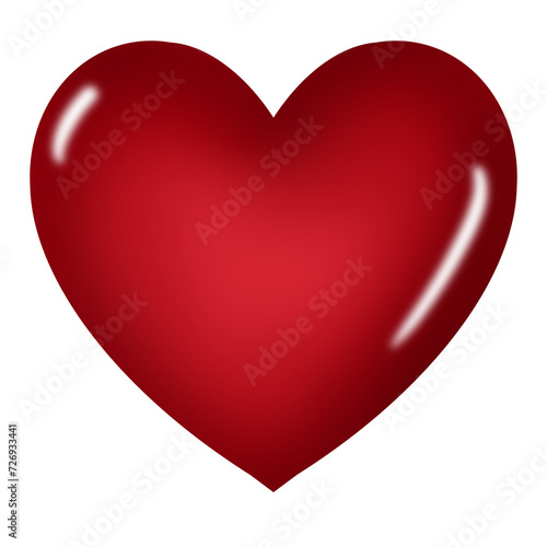 Red Heart Valentine Day