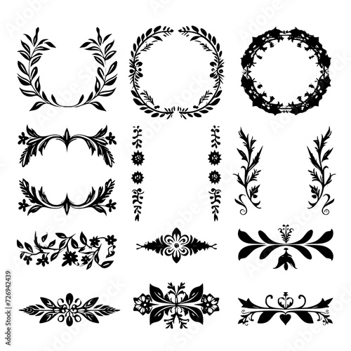 wreath svg, wreath png, wreath frame, frame svg, frame illustration, wreath illustration, frame, vector, vintage, floral, design, decoration, pattern, ornament, border, illustration, flower, ornate, a