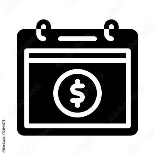 payday glyph icon