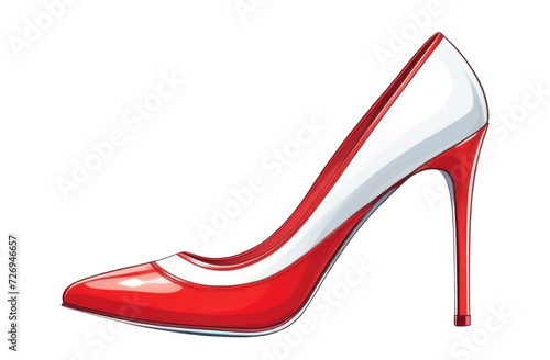 women's shoes isolated
