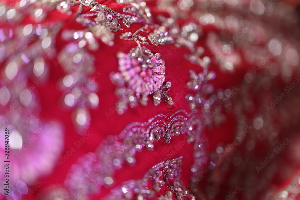 bright red color lehenga an Indian bridal wear bright red color lehenga an Indian bridal wear