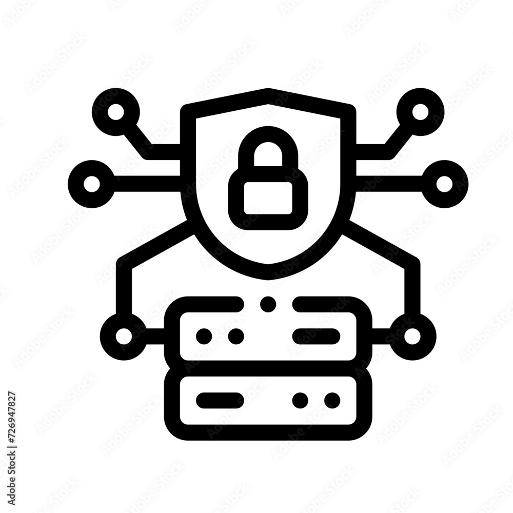 server line icon server line icon