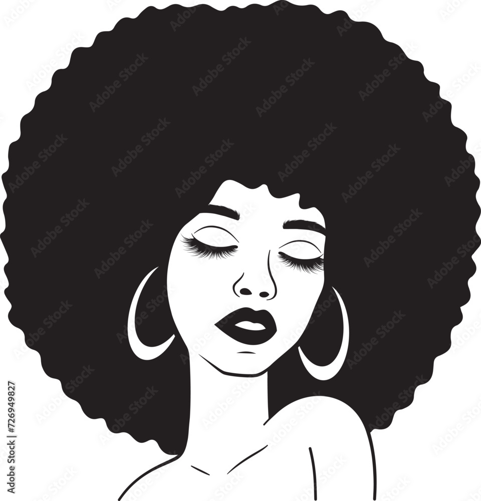 Free Vector Black Women Adjective , Black women Free Vector, Black History Month