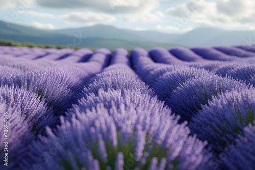 peaceful lavender fields