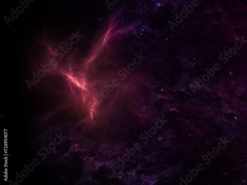 Fototapeta Naklejka Na Ścianę i Meble -  science fiction wallpaper. Beauty of deep space. Colorful graphics for background, like water waves, clouds, night sky, universe, galaxy, Planets