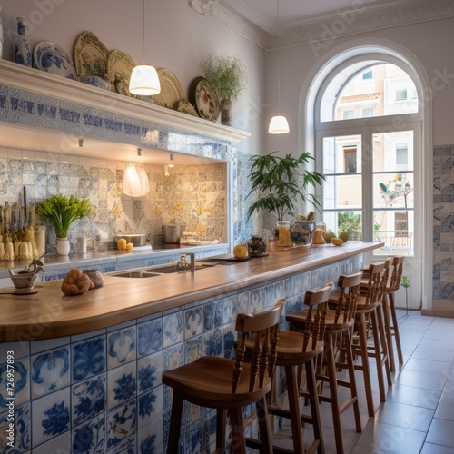 kitchen in Lisbon building