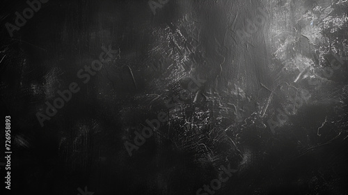 dark and black texture chalkboard background, generative ai