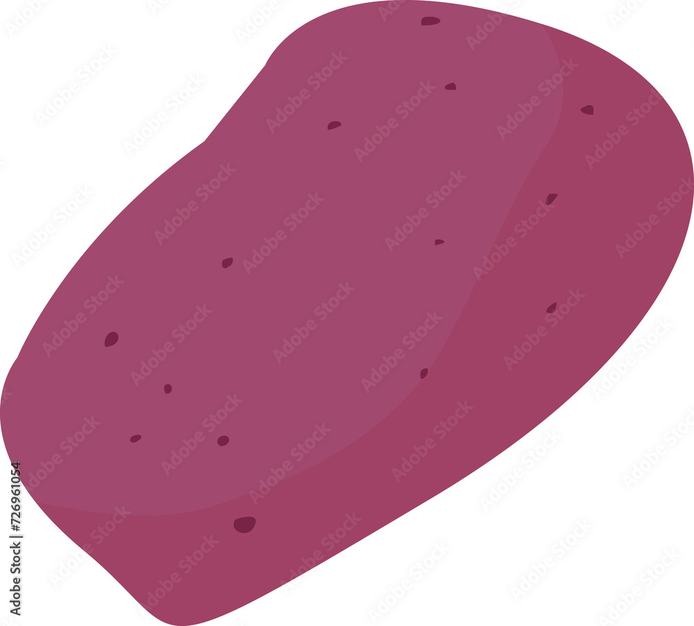 purple sweet potatoes illustration purple sweet potatoes illustration