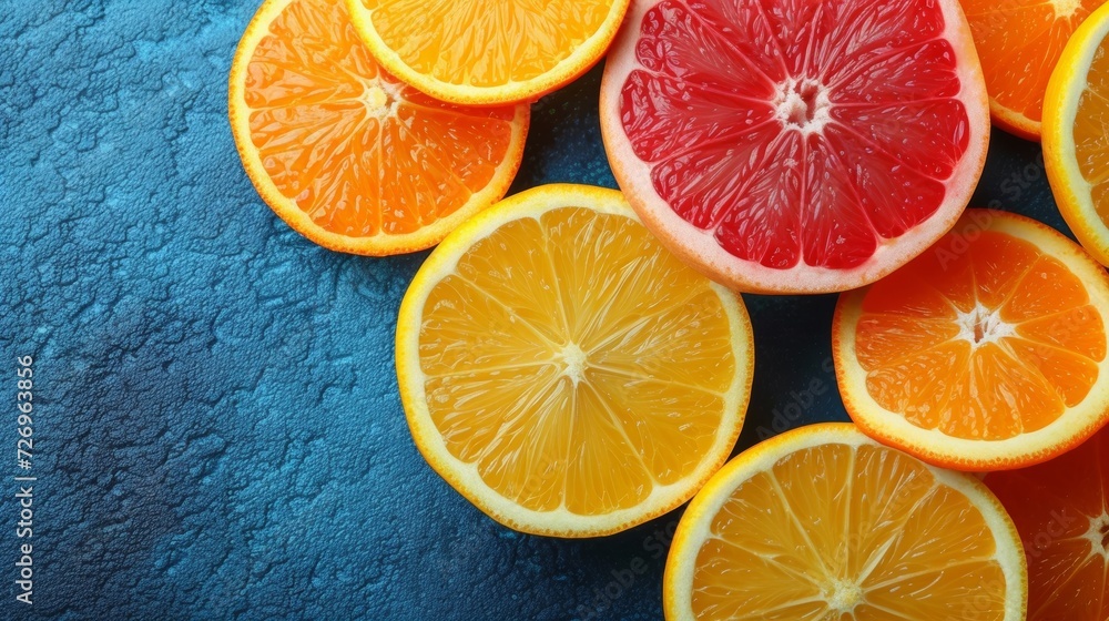 Variety of citrus fruit including lemons, lines, grapefruits and oranges. - Generative AI Variety of citrus fruit including lemons, lines, grapefruits and oranges. - Generative AI