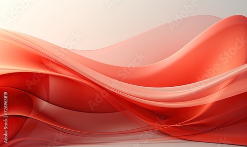 Red abstract background. Created with Ai