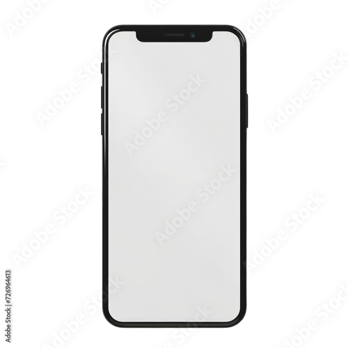 smartphone isolated on white background PNG ios, android