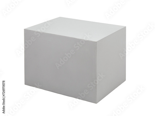 wooden cubes decorated with a geometric pattern, isolated on a white background