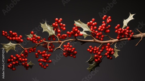 branch with berries