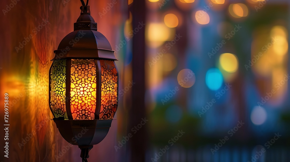 Traditional Arabic lantern lit up for celebrating Ramadan, the Holy Month for whole Muslim world. High quality photo. Traditional Arabic lantern lit up for celebrating Ramadan, the Holy Month for whole Muslim world. High quality photo.