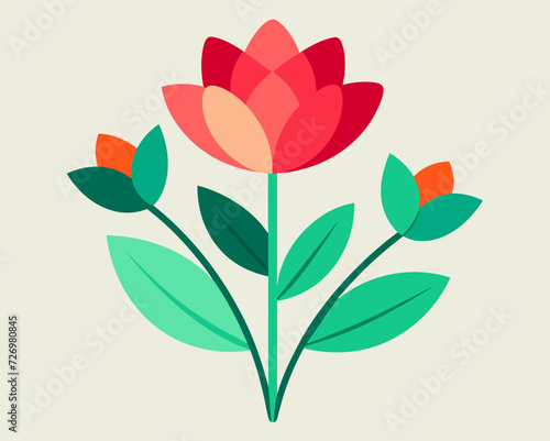Flower flowers plant blossom herb perennial floret floweret inflorescence beautiful perfect lowely vector