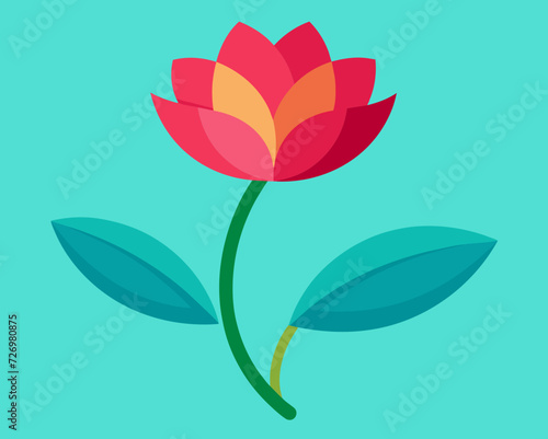 Flower flowers plant blossom herb perennial floret floweret inflorescence beautiful perfect lowely vector