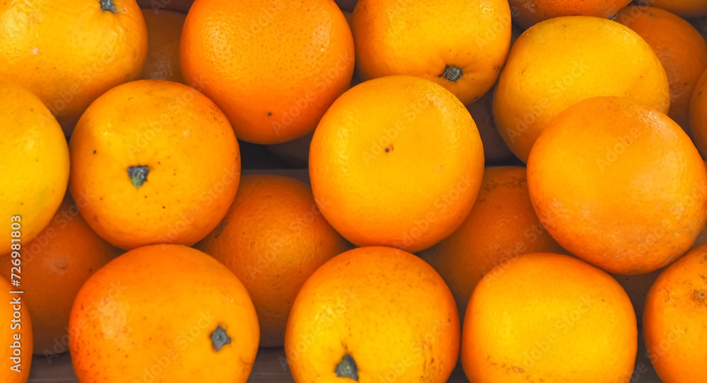 Group of fresh whole oranges citrus fruit Group of fresh whole oranges citrus fruit