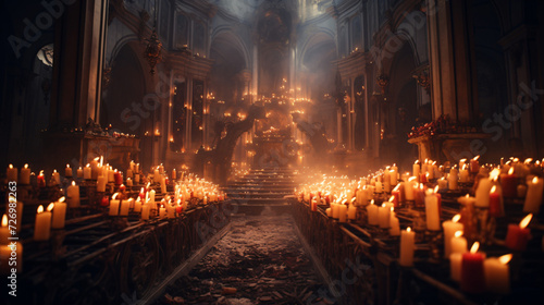 Foto burning candles