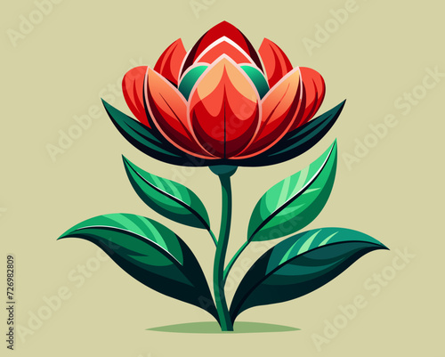 Flower flowers plant blossom herb perennial floret floweret inflorescence beautiful perfect lowely vector