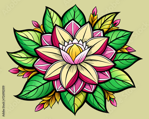 Flower flowers plant blossom herb perennial floret floweret inflorescence beautiful perfect lowely vector