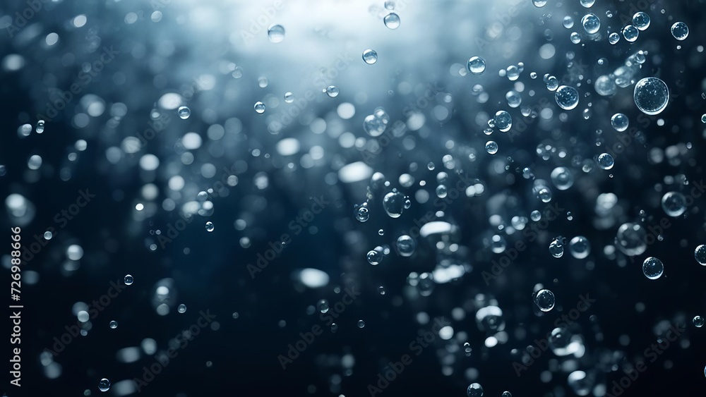 Abstract background with air bubbles under water. Abstract background with air bubbles under water.