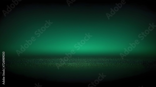 bright light and background glow, color gradient, black green bokeh, ordinary simple grainy noise, rough empty space