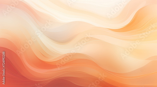 Warm Neutral-themed abstract background, subtle patterns, delicate gradients, and serene elements, a sense of warmth and tranquility Ai Generative
