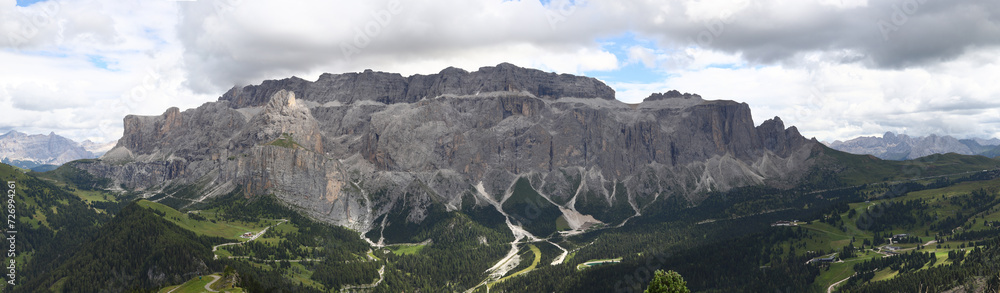 Gruppo del Sella, Sellagruppe,  Dolomites , Trentino, Alto Adige, Sudtirol, South Tyrol, Italy