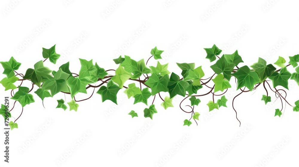 green leaves isolated on white background green leaves isolated on white background