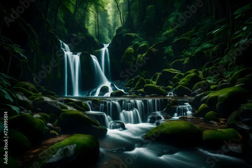 waterfall in the forest