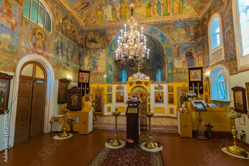 Decoration of the Church of the Icon of the Mother of God "Joy of All Who Sorrow"