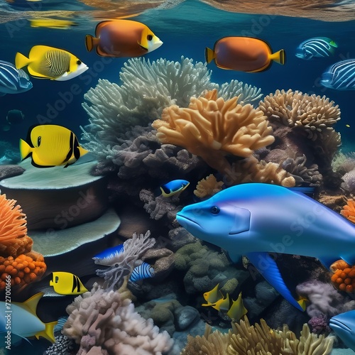 Ocean conservation: Coral reefs thriving in clear blue waters2