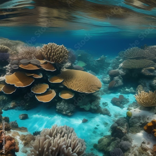 Ocean conservation: Coral reefs thriving in clear blue waters3
